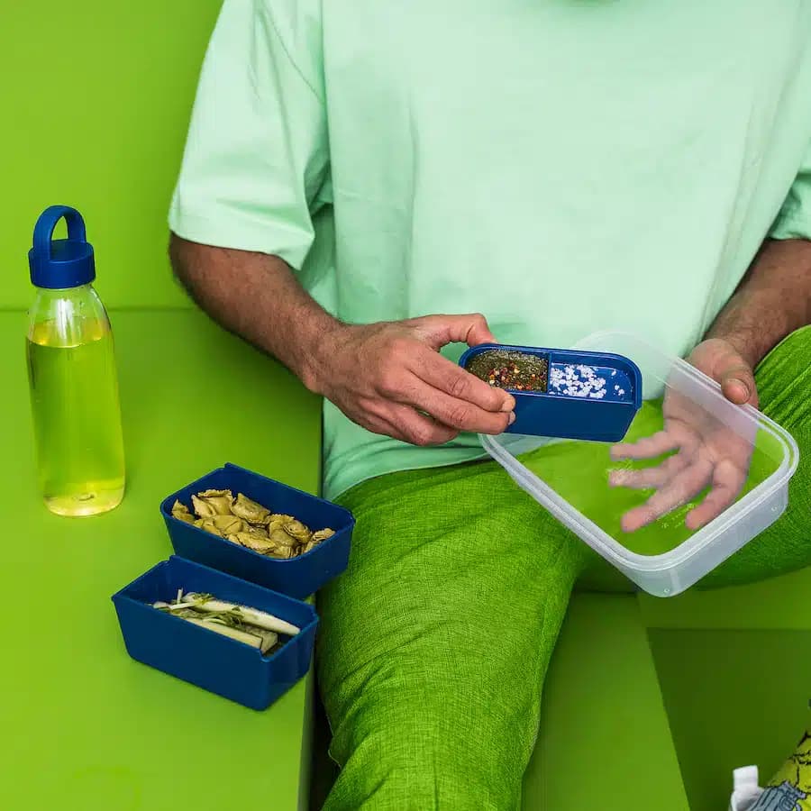 بطری آب ایکیا مدل IKEA 365+ آبی تیره ۰.۵ لیتر — تصویر ۸