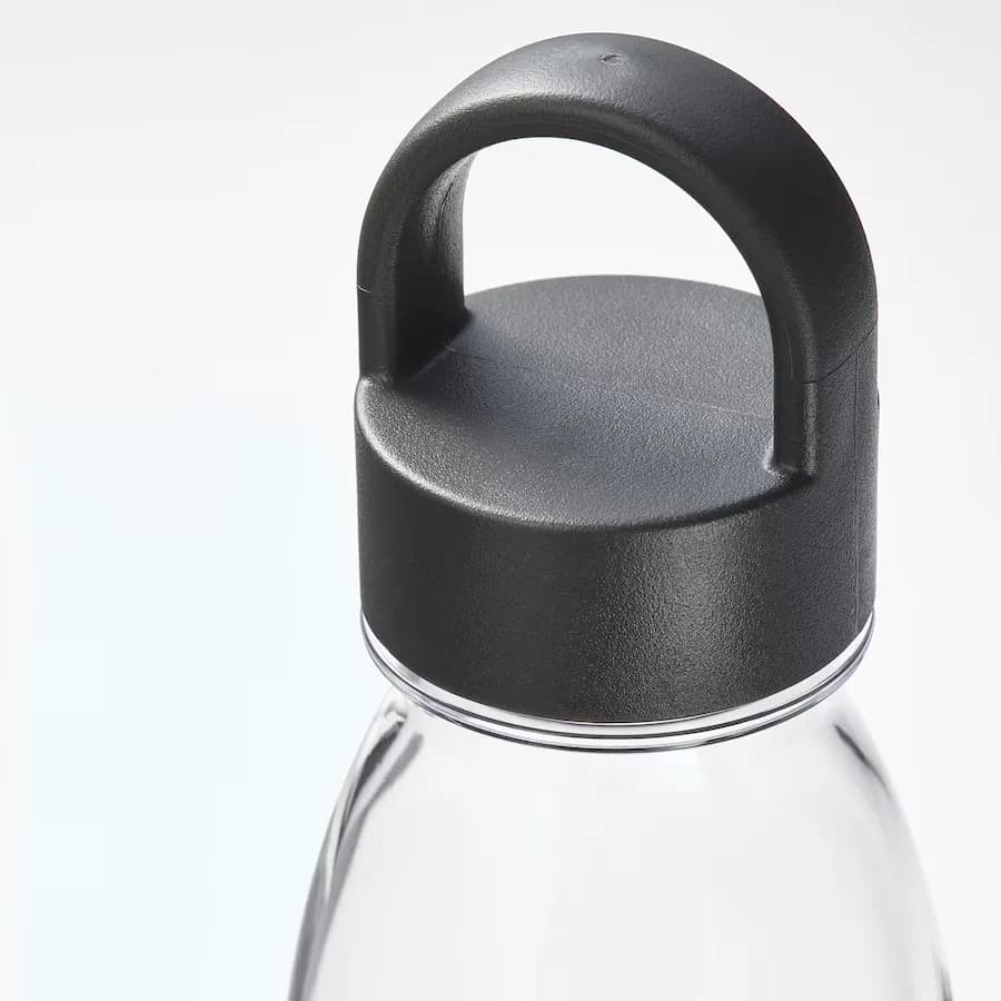 بطری آب ایکیا IKEA 365+ خاکستری تیره، 0.5 لیتری — تصویر ۸