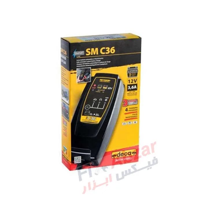 شارژر باتری خودرو دکا مدل SM C36 — تصویر ۷