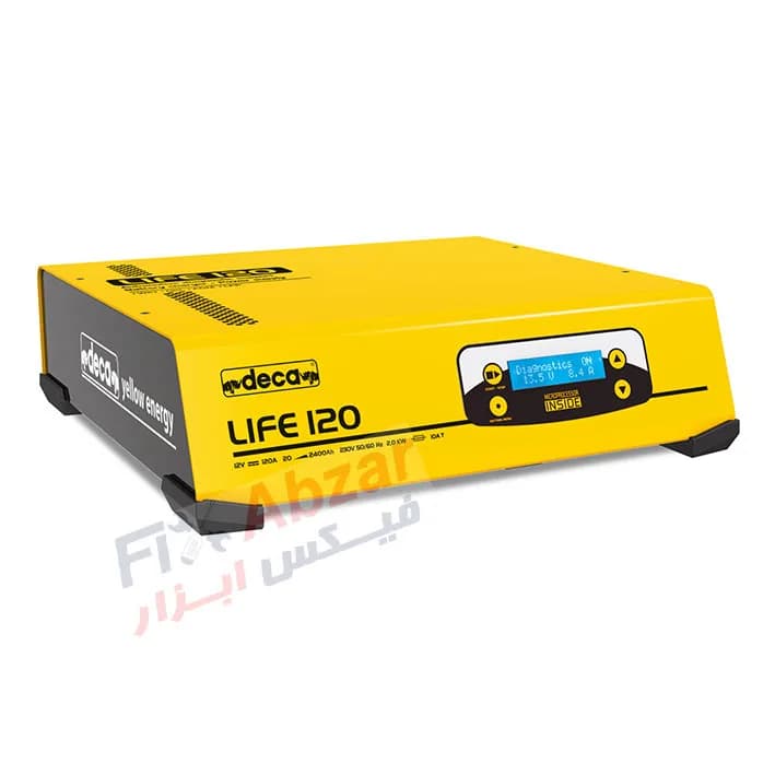 شارژر و منبع تغذیه باتری دکا مدل Life 120 — تصویر ۲