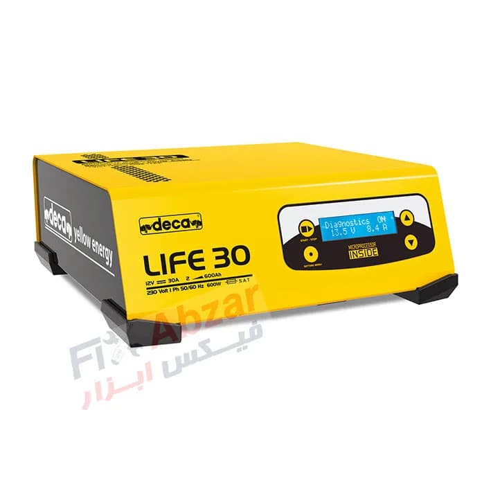 شارژر و منبع تغذیه باتری خودرو دکا مدل Life 30