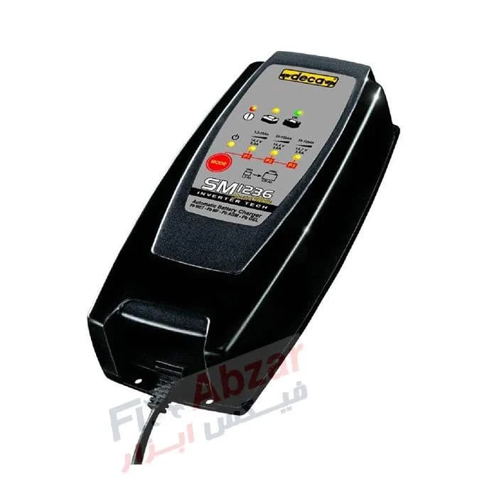 شارژر باتری خودرو دکا مدل SM1236 ساخت ایتالیا — تصویر ۲