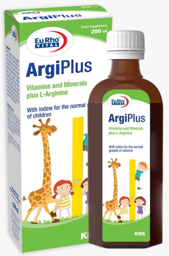 شربت آرژی پلاس یوروویتال (EuRho Vital ArgiPlus) حجم 200 میلی لیتر