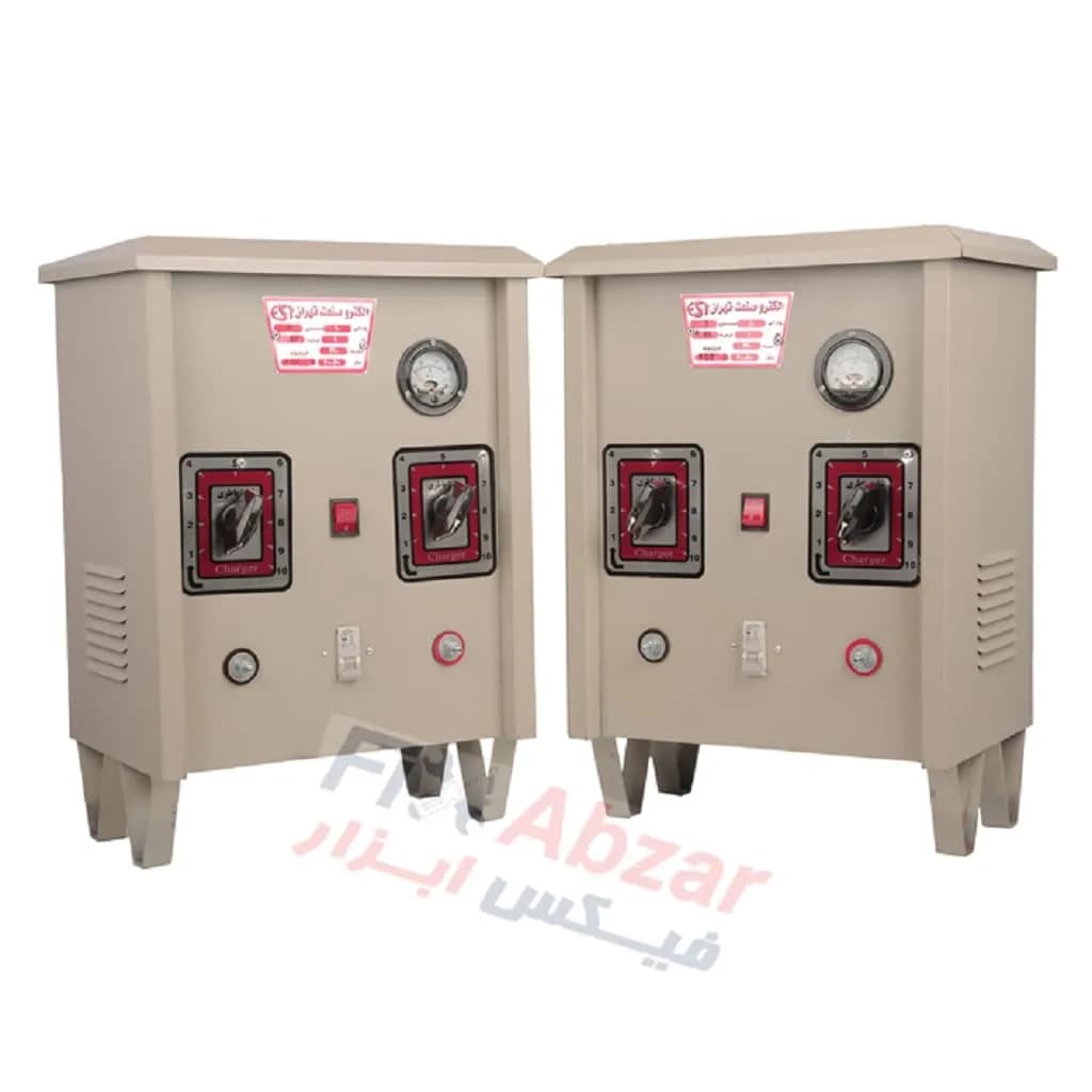 شارژر صنعتی 4 باتری 24 ولت — تصویر ۳