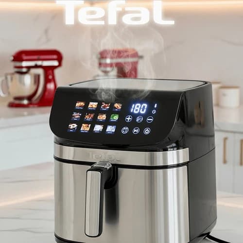 سرخ کن تفال مدل TF8088 ظرفیت ۲ لیتر بدون روغن تمام استیل — تصویر ۲