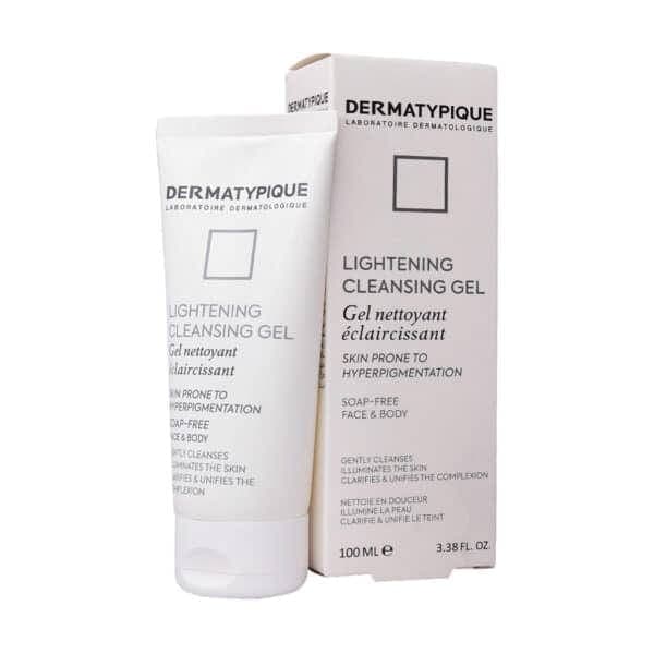 ژل شستشوی صورت روشن کننده و ضد لک درماتیپیک 100 میلی لیترDermatypique