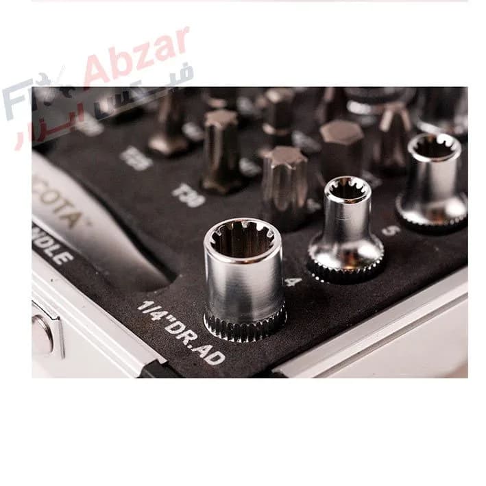 جعبه بکس لیکوتا مدل ALM-1002 درایو 1/4 اینچ — تصویر ۱۱