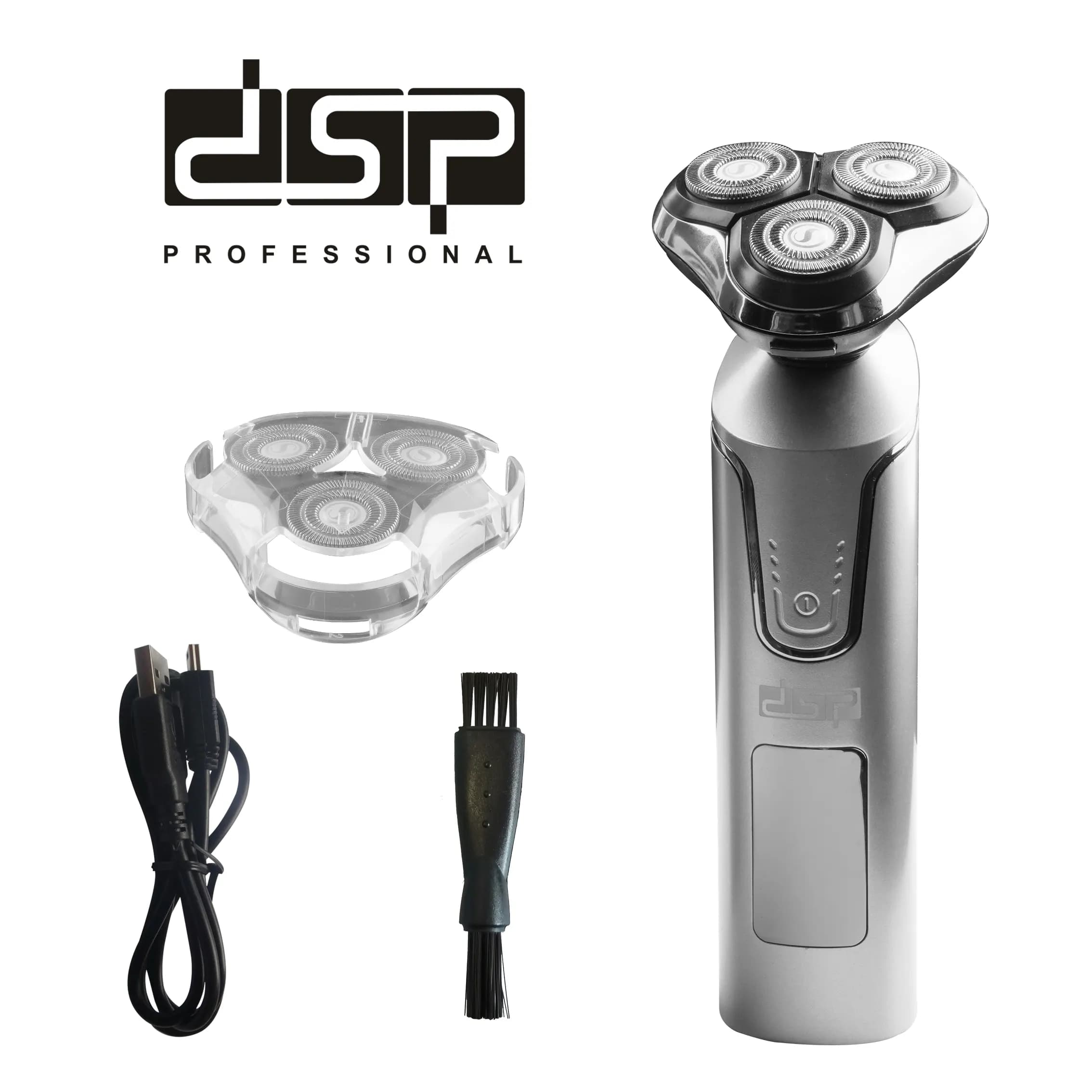 ماشین اصلاح دی اس پی مدل DSP-60112 ضد آب با برش چرخشی — تصویر ۶