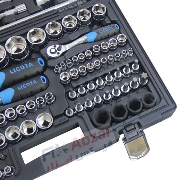مجموعه 120 عدد آچار بکس لیکوتا مدل ALK-8006F — تصویر ۸