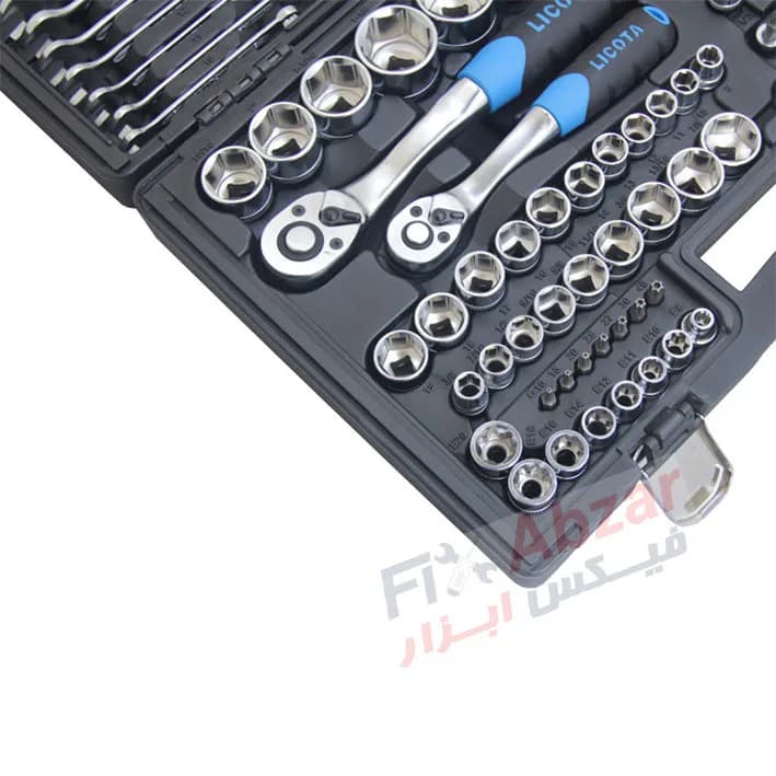مجموعه 120 عدد آچار بکس لیکوتا مدل ALK-8006F — تصویر ۹