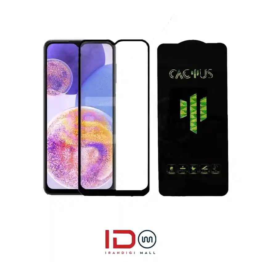 گلس شیشه ای فول گوشی سامسونگ Samsung Galaxy A13 برند کاکتوس — تصویر ۳
