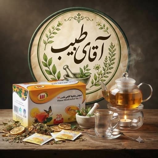 دمنوش تناسب 111 بسته 20 عددی