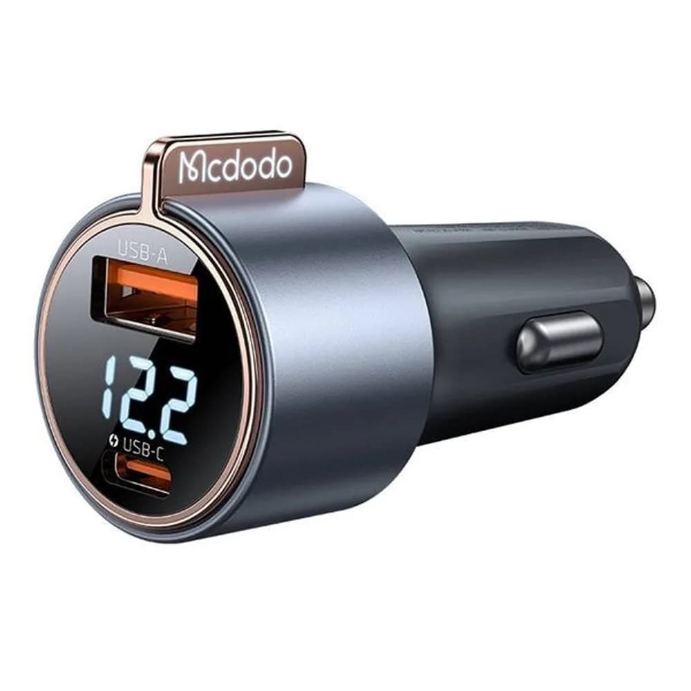 شارژر فندکی 2 پورت 75 وات مک دودو Mcdodo CC-369 — تصویر ۲