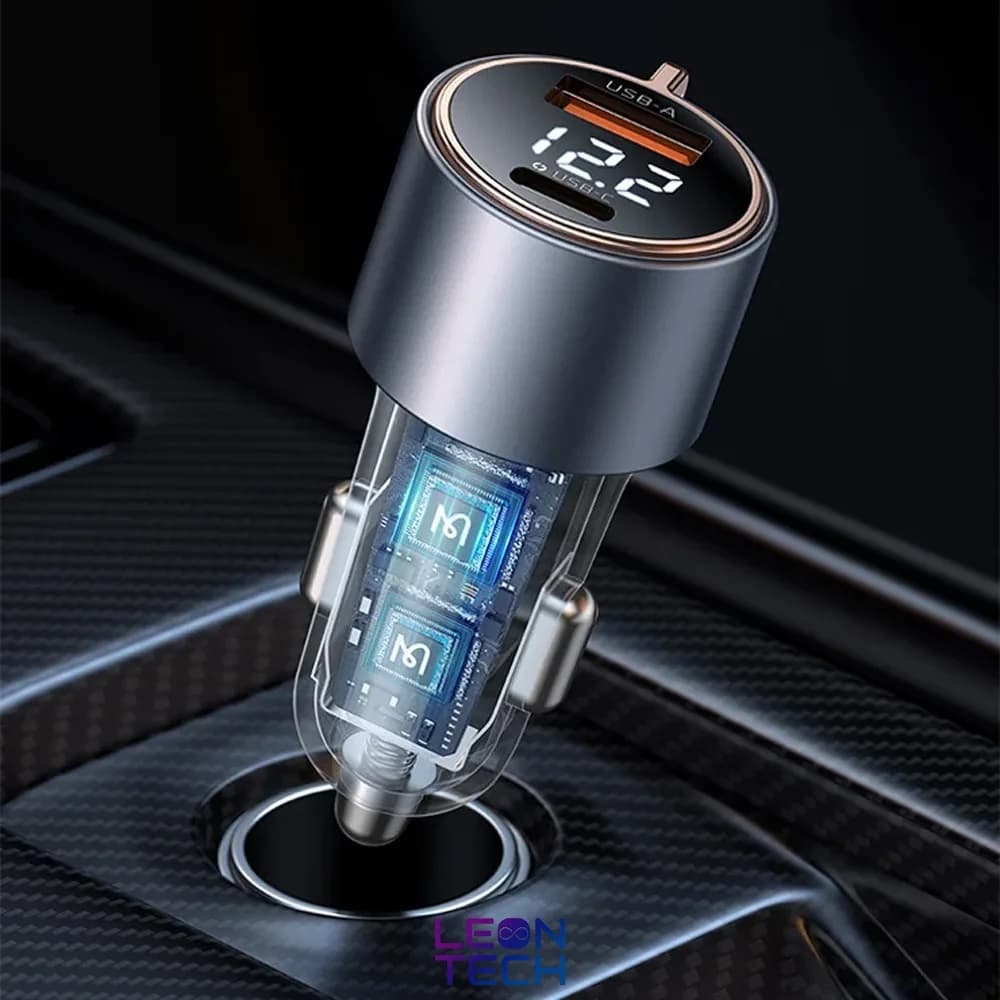 شارژر فندکی 2 پورت 75 وات مک دودو Mcdodo CC-369 — تصویر ۴