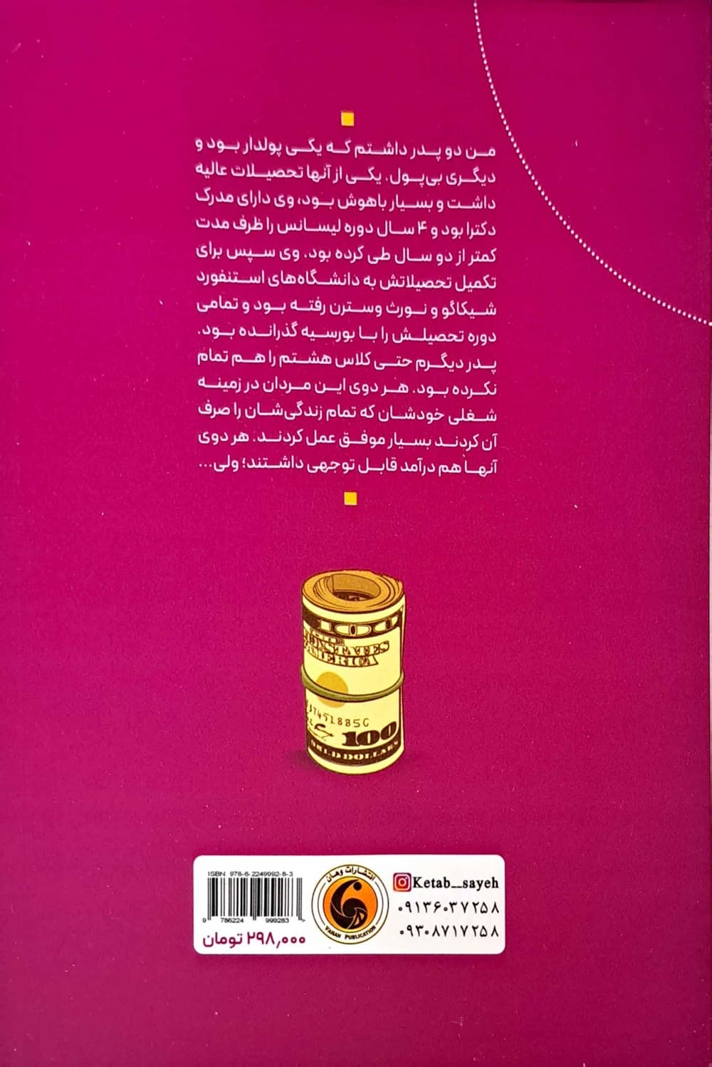 کتاب پدر پولدار پدر بی پول (وهان) — تصویر ۳