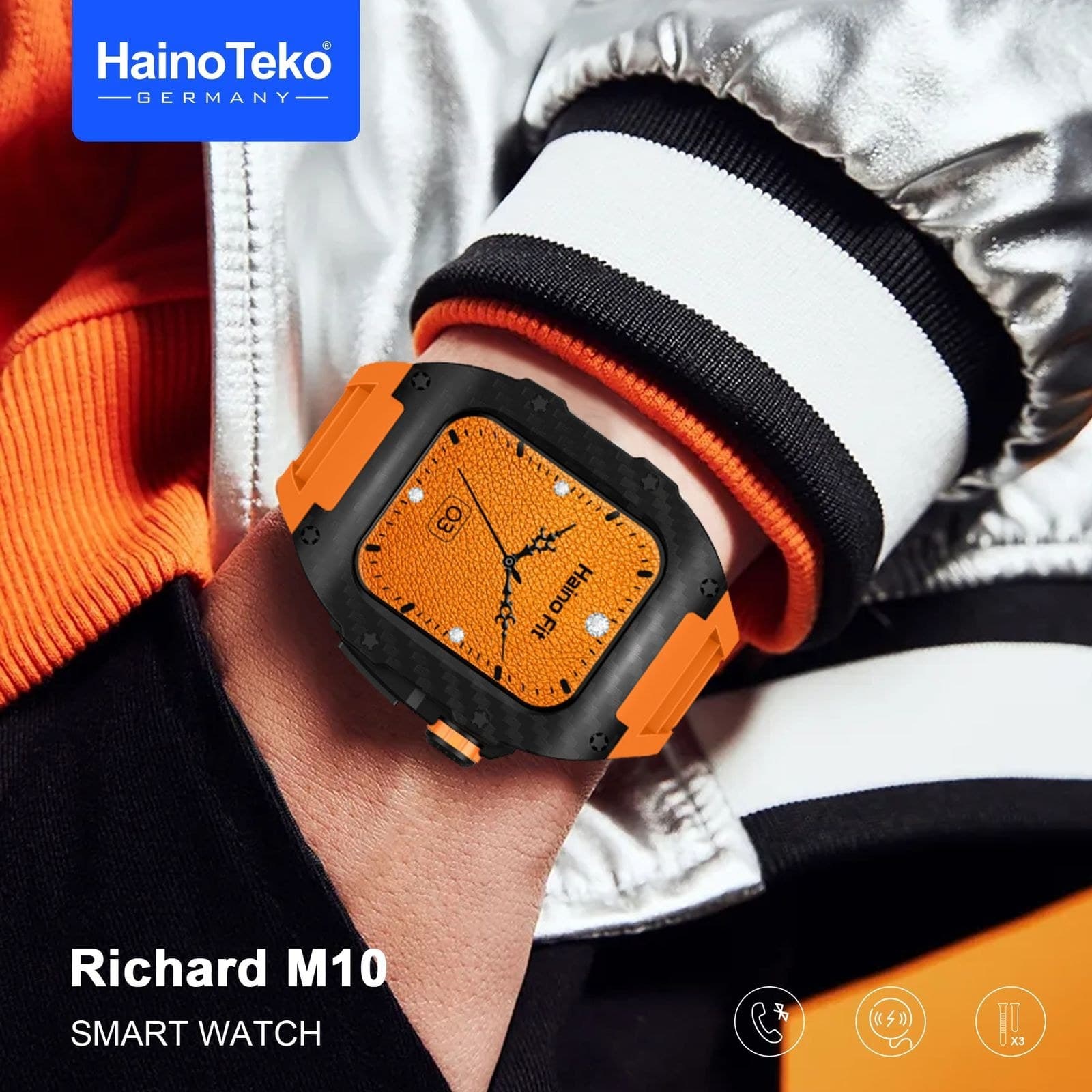 ساعت هوشمند هاینو تکو مدل RICHARD M10 — تصویر ۸