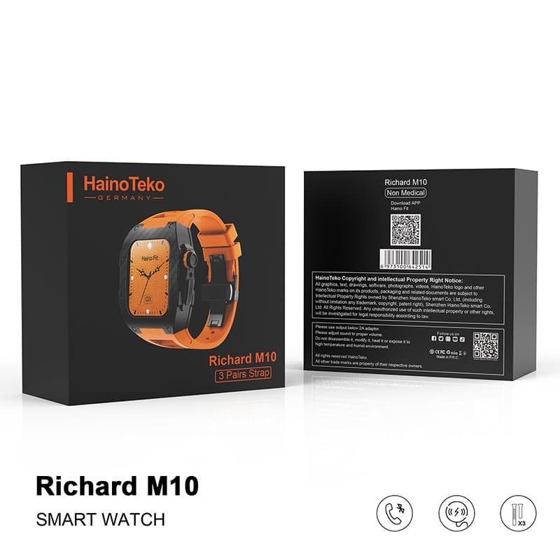 ساعت هوشمند هاینو تکو مدل RICHARD M10 — تصویر ۲