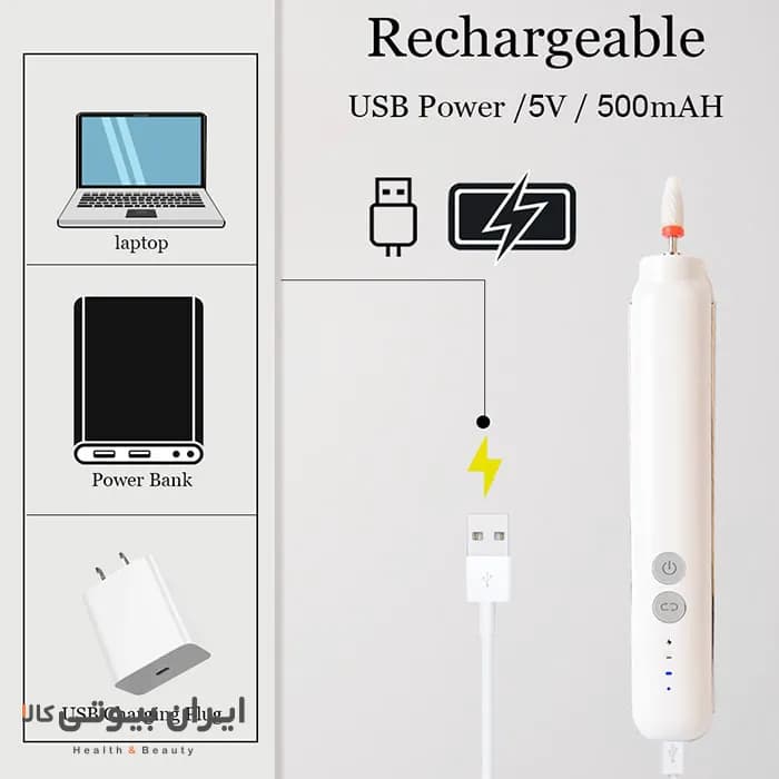 دستگاه مانیکور و پدیکور کارینا مدل M2 — تصویر ۴