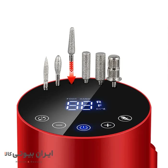 سوهان برقی مانیکور و پدیکور بلوکیو مدل BQ213 — تصویر ۷