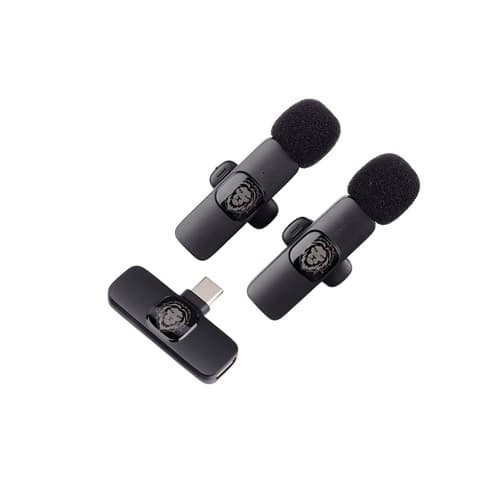 میکروفن بی سیم یقه ای گرین لاین مدل wireless 3 in 1 تایپ سی و لایتنینگ — تصویر ۵