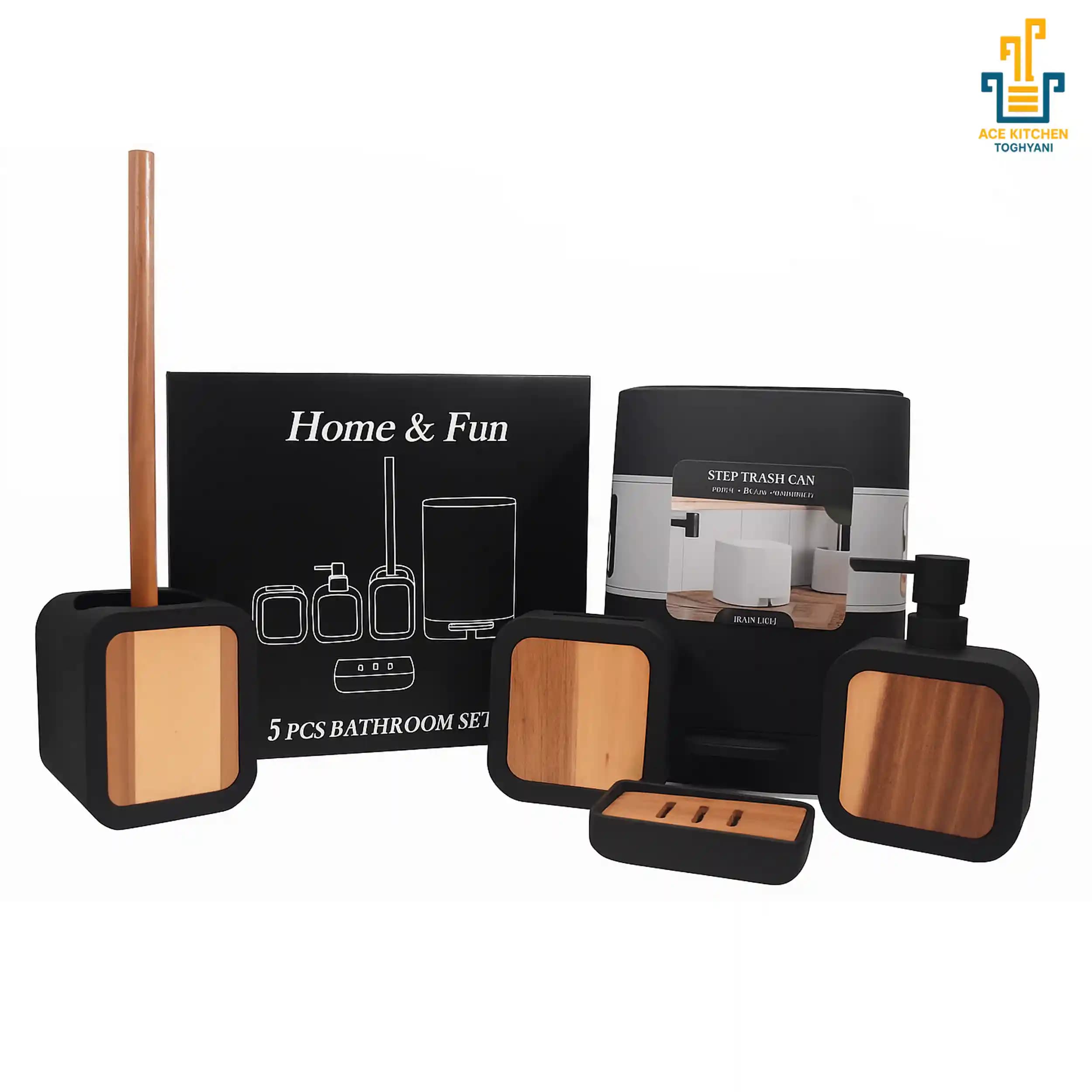ست سرویس بهداشتی ۵ تکه Home And Fun — تصویر ۹