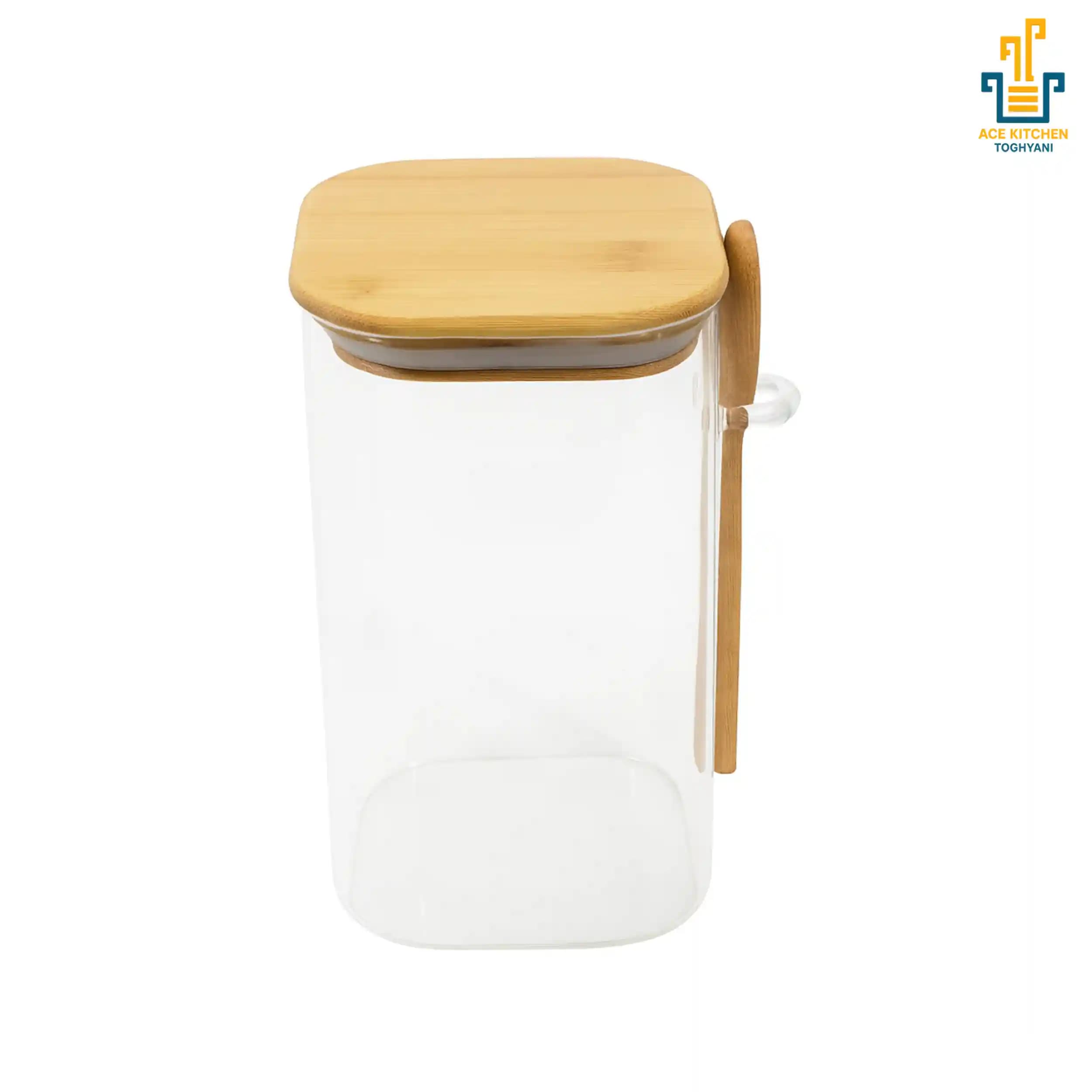 بانکه پیرکس قاشق دار قطر 10 در ارتفاع 18 — تصویر ۲