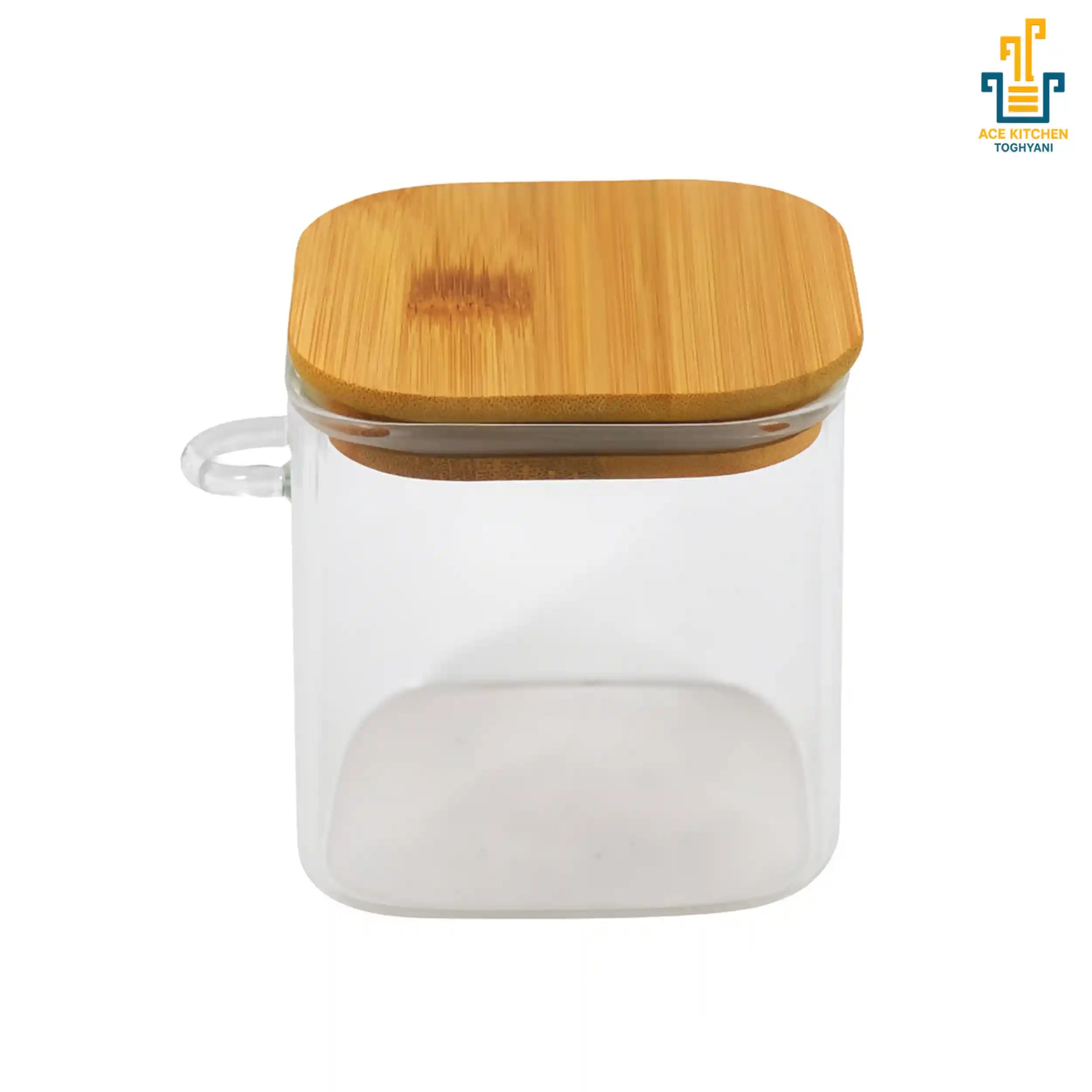 بانکه پیرکس قاشق دار قطر 10 در ارتفاع 10 — تصویر ۳