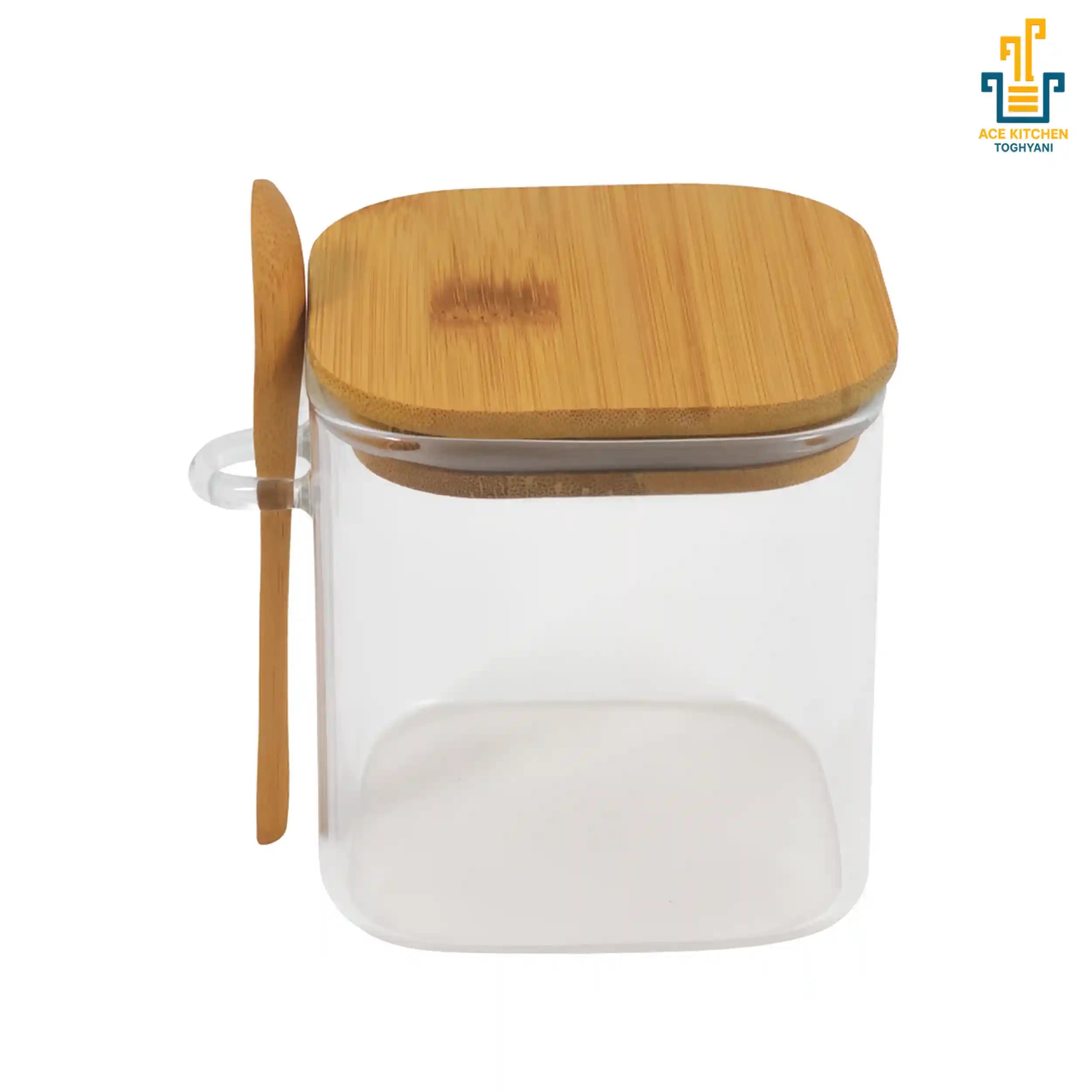 بانکه پیرکس قاشق دار قطر 10 در ارتفاع 10