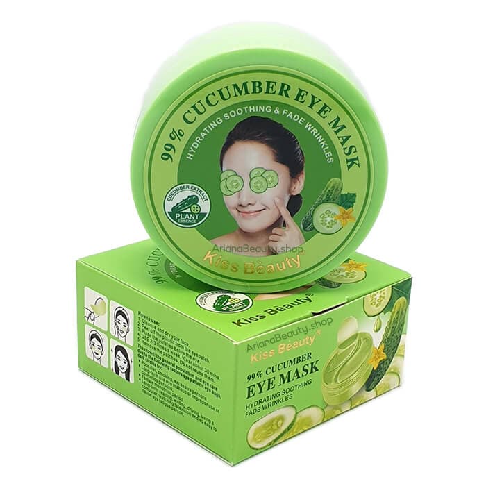 ماسک زیرچشم خیار 60 عددی کیس بیوتی — تصویر ۳