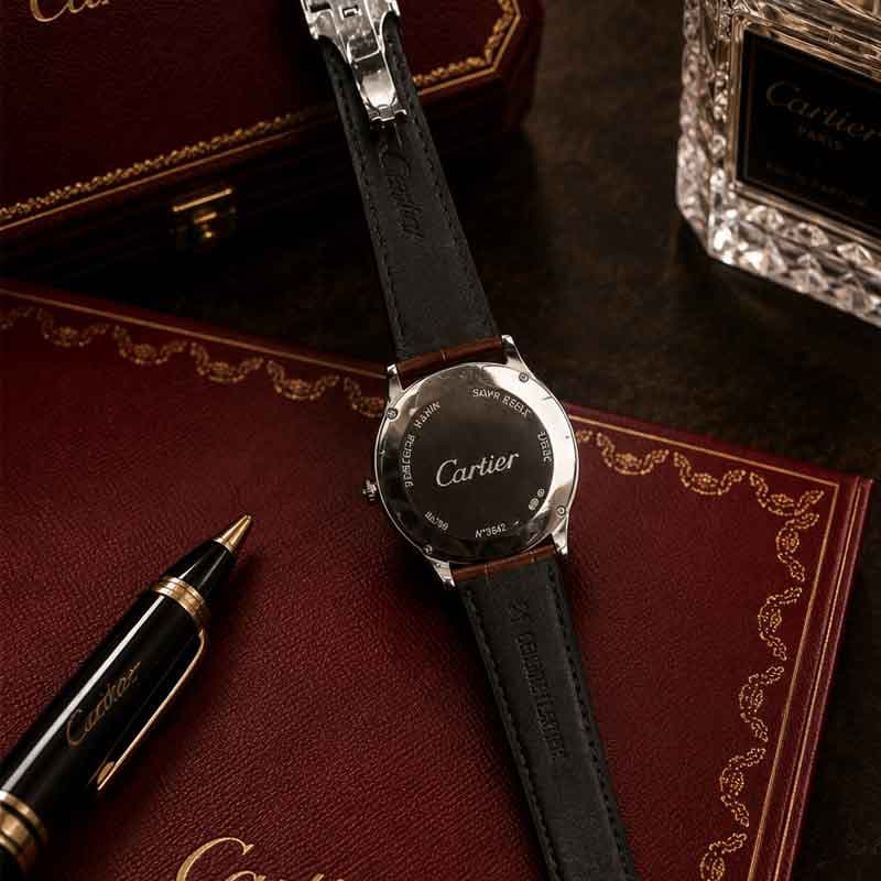 ساعت مچی کارتیر مردانه صفجه قهوه ای Cartie3982 — تصویر ۹