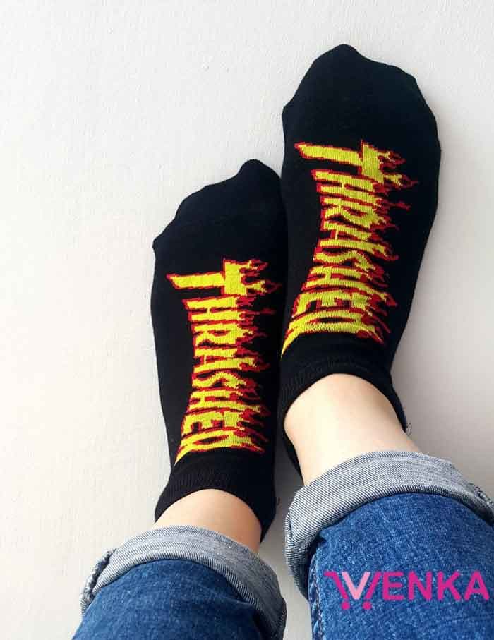 جوراب مچی طرح thrasher
