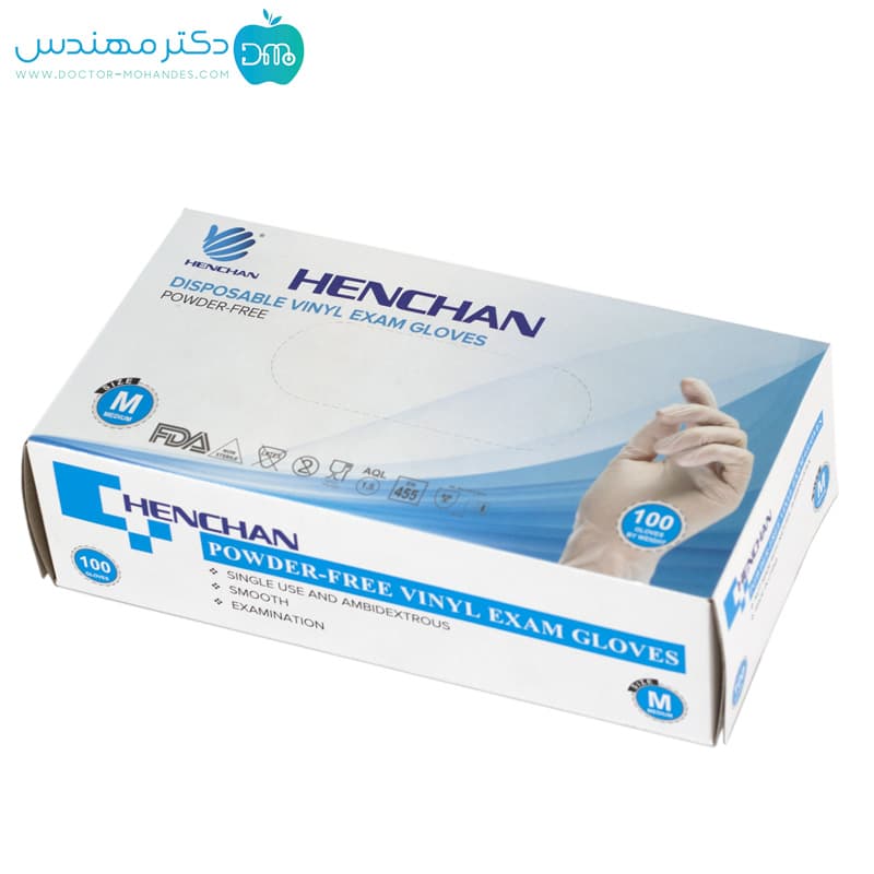دستکش وینیل (بسته 100 عددی) — تصویر ۶