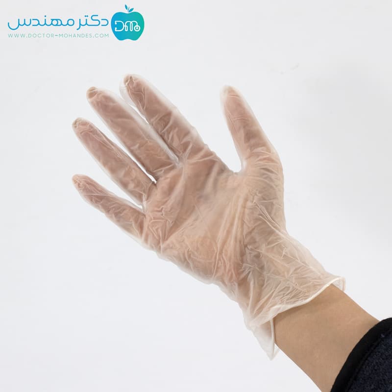 دستکش وینیل (بسته 100 عددی)