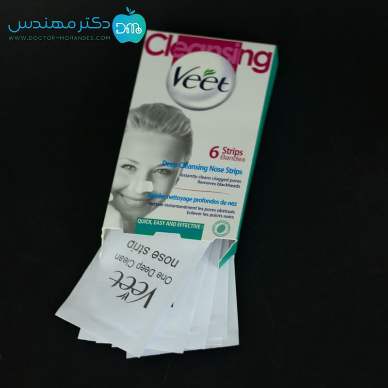 چسب جوش سرسیاه بینی برند Veet بسته 6 عددی — تصویر ۶
