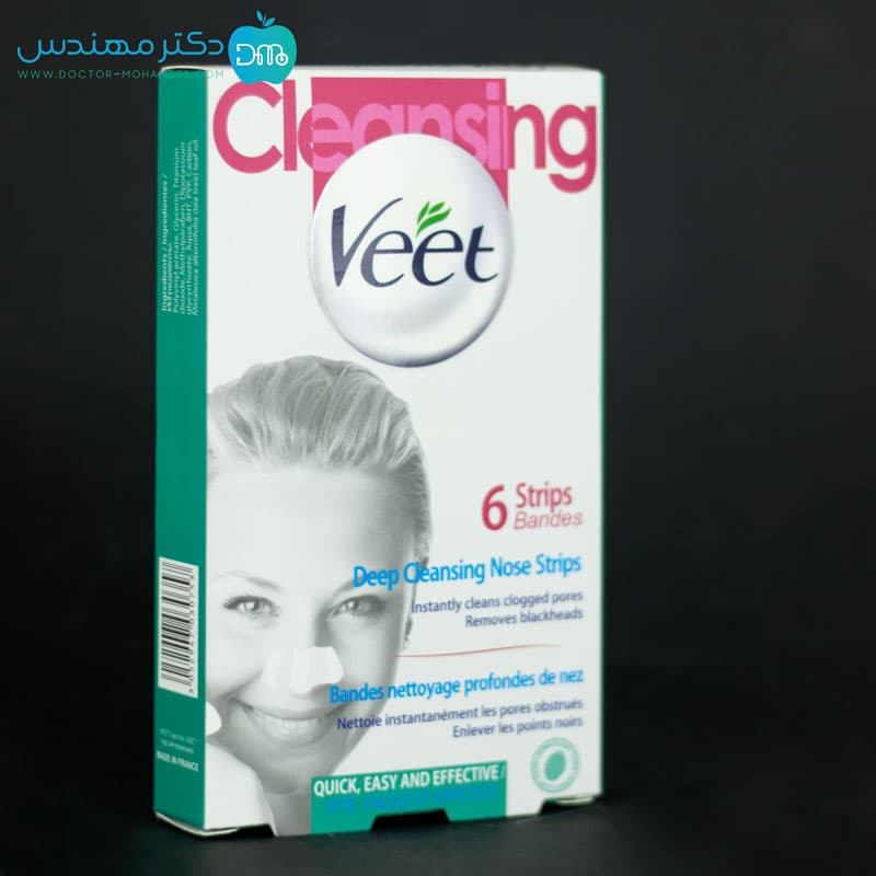 چسب جوش سرسیاه بینی برند Veet بسته 6 عددی — تصویر ۲