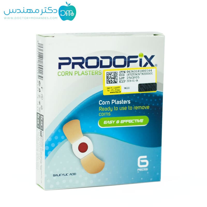 چسب میخچه و زگیل پرودوفیکس بسته 6 عددی — تصویر ۵