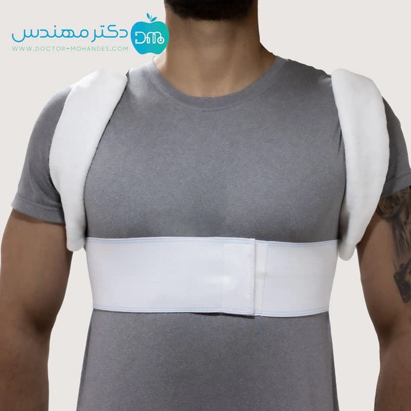قوزبند طبی الاستیک (کتف بند) پاک سمن کد005 — تصویر ۱۱