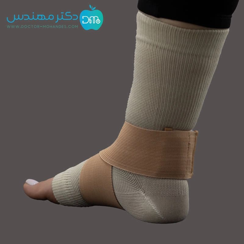 قوزک بند طبی لیگامانی حوله ای پاک سمن کد041 — تصویر ۷