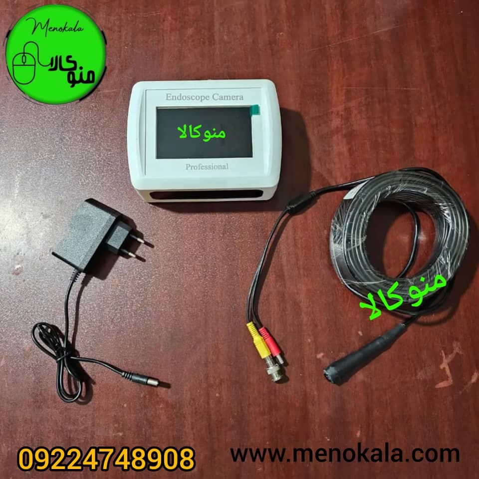 دوربین شلنگی آندوسکوپی مانیتوردار 5 متری | ضد آب با نور 6 متر و کیفیت 1080p — تصویر ۸
