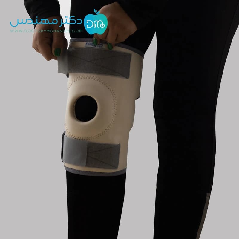 زانوبند طبی نئوپرنی پاک سمن 097 — تصویر ۶