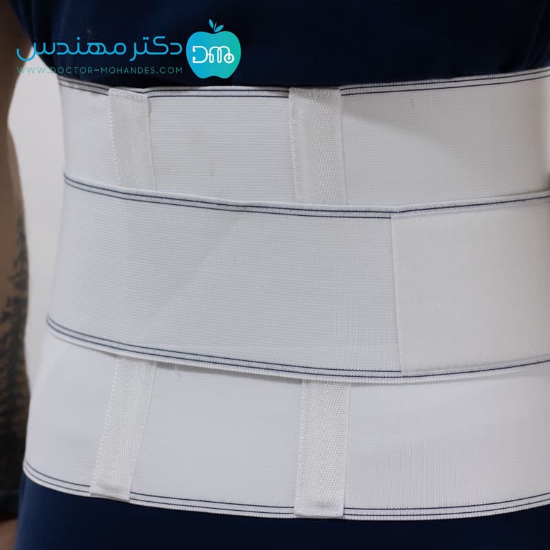 شکم بند طبی تمام کش پل دار (پس از جراحی) پاک سمن کد 015 — تصویر ۱۱