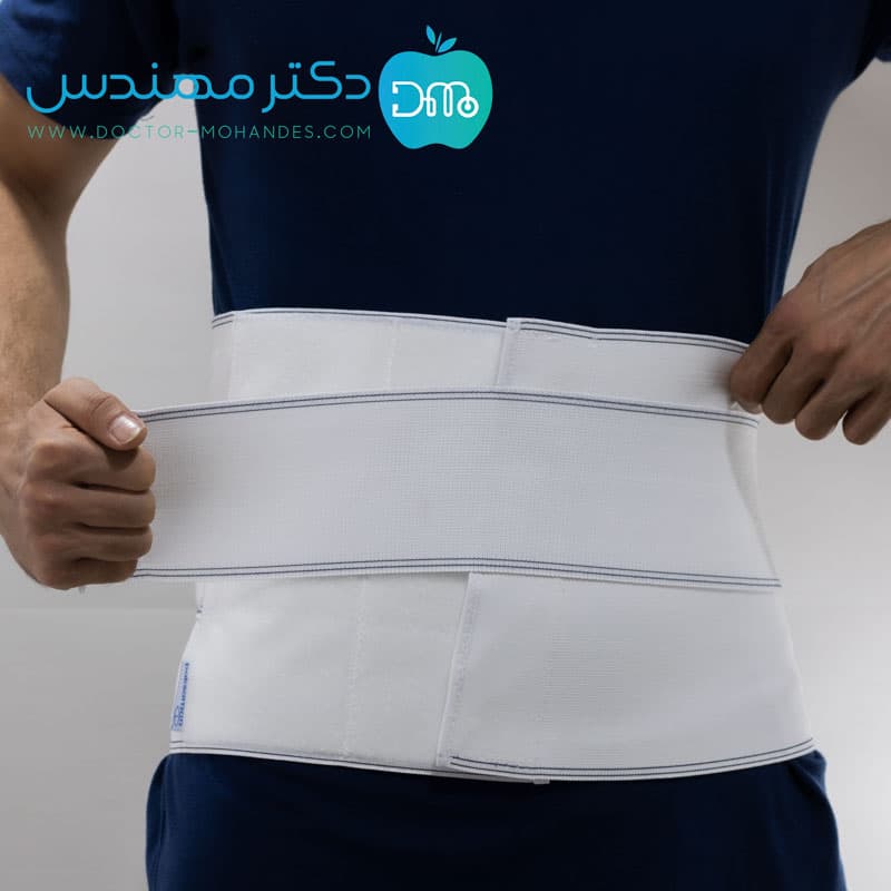 شکم بند طبی تمام کش پل دار (پس از جراحی) پاک سمن کد 015 — تصویر ۵