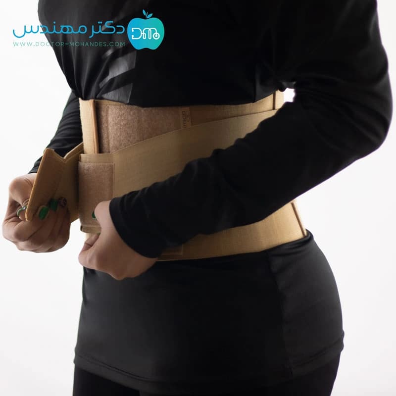 کمربند طبی کار پاک سمن کد076 — تصویر ۸
