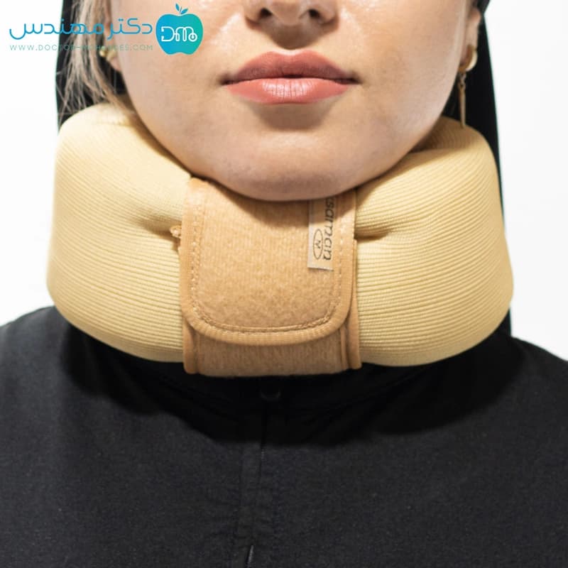 گردن بند طبی نرم صادراتی پاک سمن کد 040 — تصویر ۲