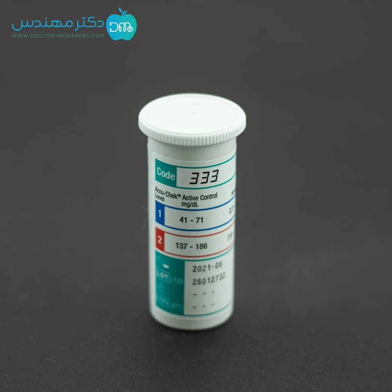 نوار تست قند خون آکیوچک اکتیو (بسته 25 عددی) — تصویر ۸