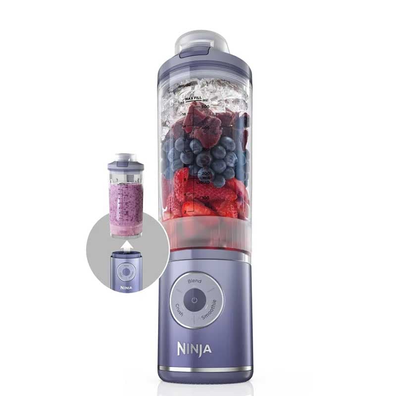 مخلوط کن شارژی نینجا مدل NINJA BC251LD رنگ بفش