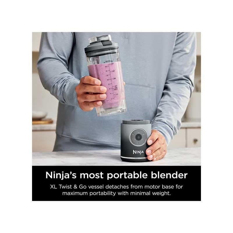 مخلوط کن شارژی نینجا مدل NINJA BC251GY رنگ مشکی — تصویر ۴