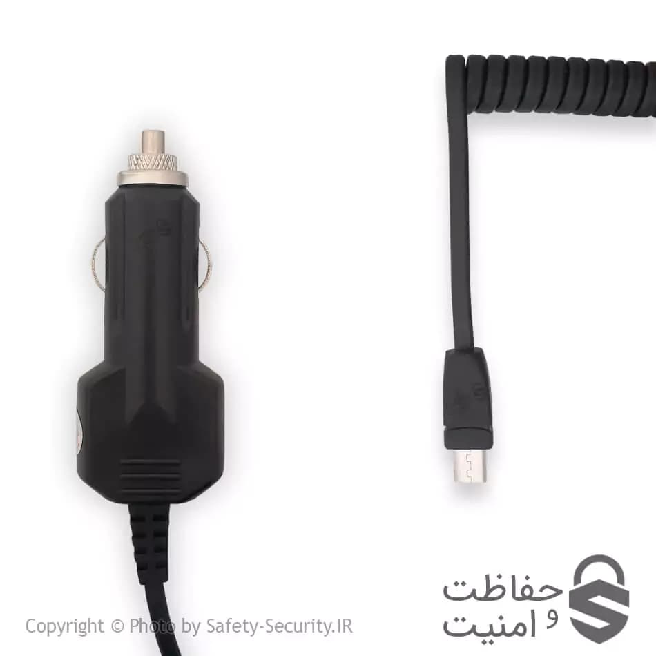 شارژر فندکی دزدگیر – سوکت اندرویدی — تصویر ۳