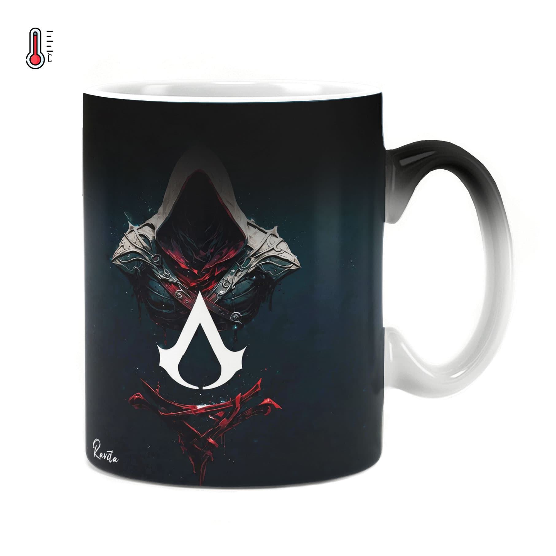 ماگ حرارتی راویتا طرح اساسینز کرید – Assassin`s Creed کد 3772