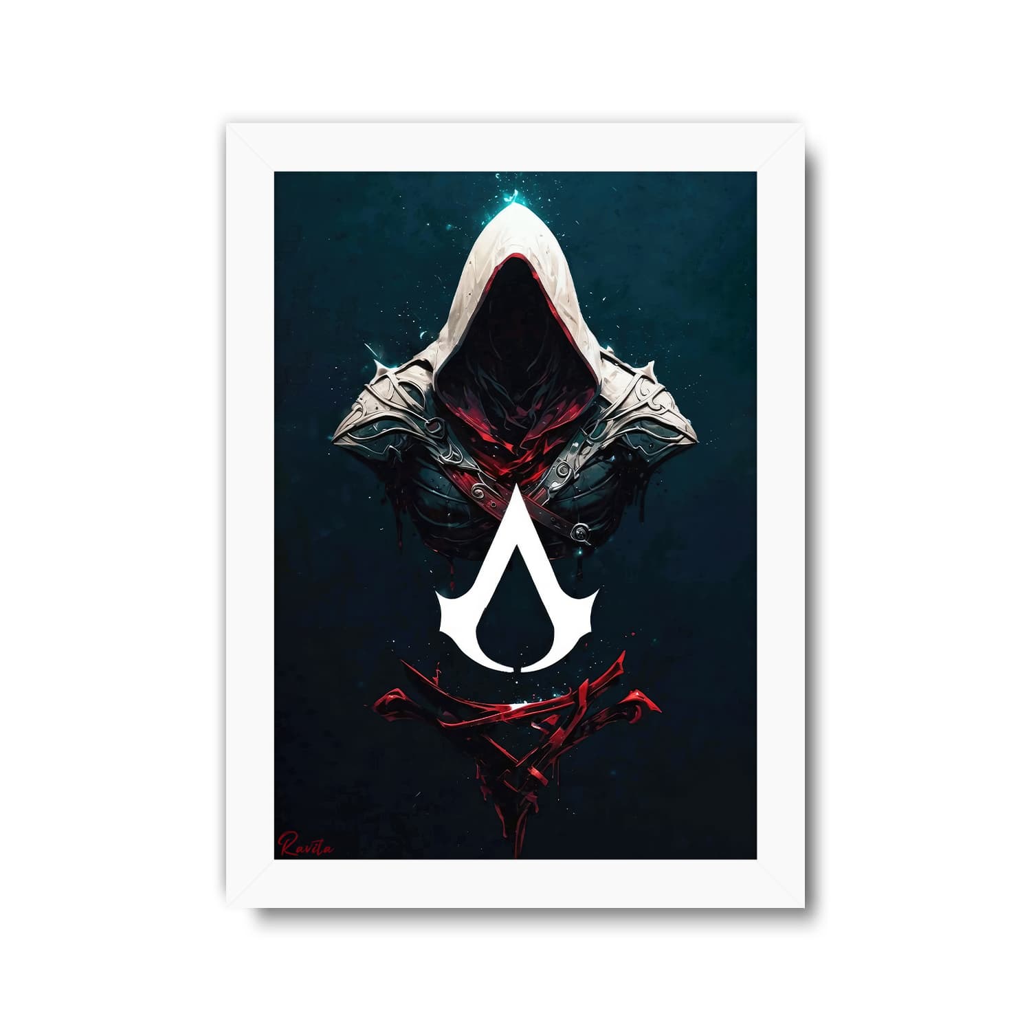 تابلو تکی راویتا طرح اساسینز کرید – Assassin`s Creed کد 3772